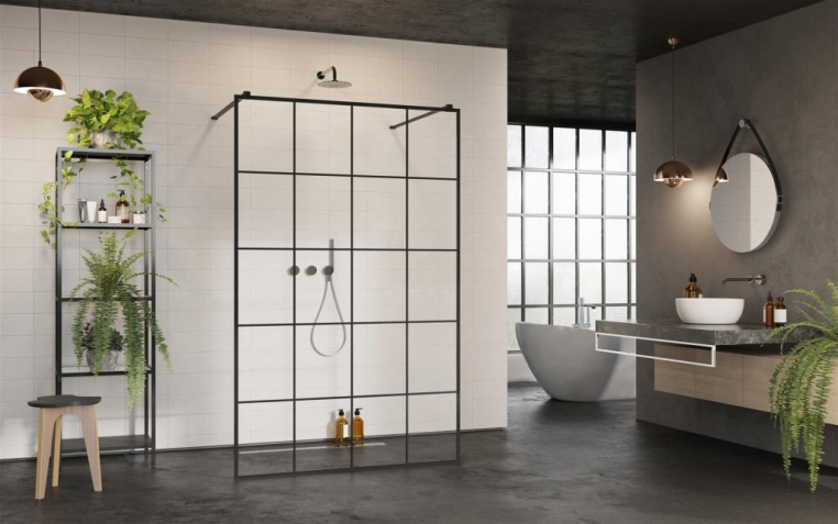 Душевая перегородка Radaway Modo New  Black I  Factory 3881 34-54-57