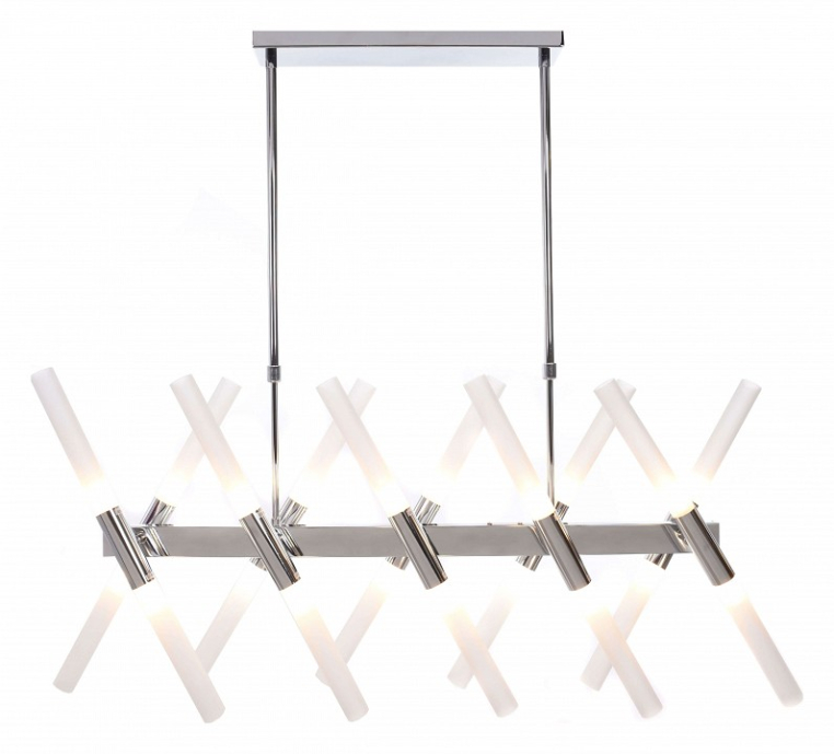 Люстра на штанге LUMINA DECO Alford LDP 6036-20 CHR