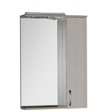 Зеркало-шкаф Aquanet Донна 60x87 00169038 белый дуб