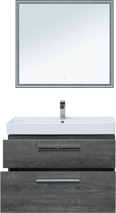 Мебель для ванной Aquanet Nova 90 дуб рошелье (2 ящика) 00243257