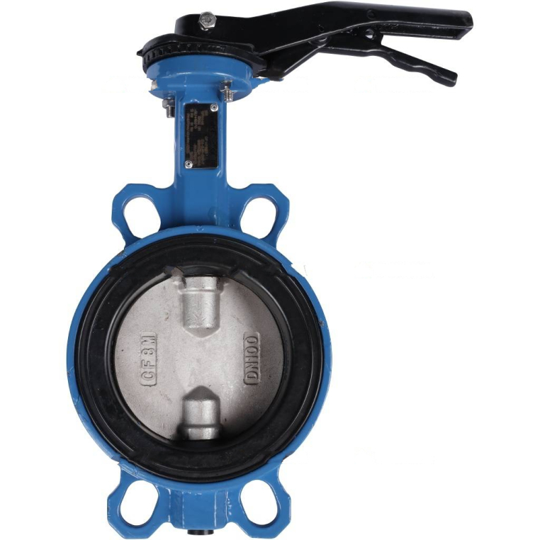 VPI4449-02EP0100 Tecofi Затвор дисковый поворотный межфланцевый Tecfly с ручкой, корпус ковкий чугун, диск нж сталь, манжета EPDM, PN16