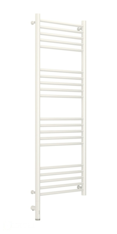 Электрический полотенцесушитель Сунержа Богема 3.0 прямая 1200x400 МЭМ Лев. белый (12-5804-1240)