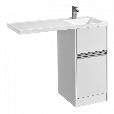 Тумба с раковиной Aquaton Лондри 40 1A2360K0LH010