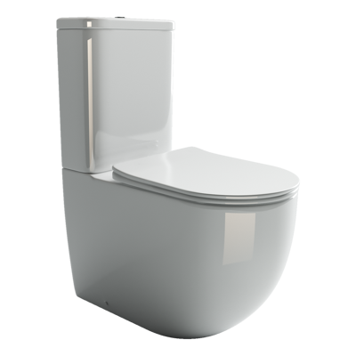 Напольная пристенная чаша унитаза MIA Rimless