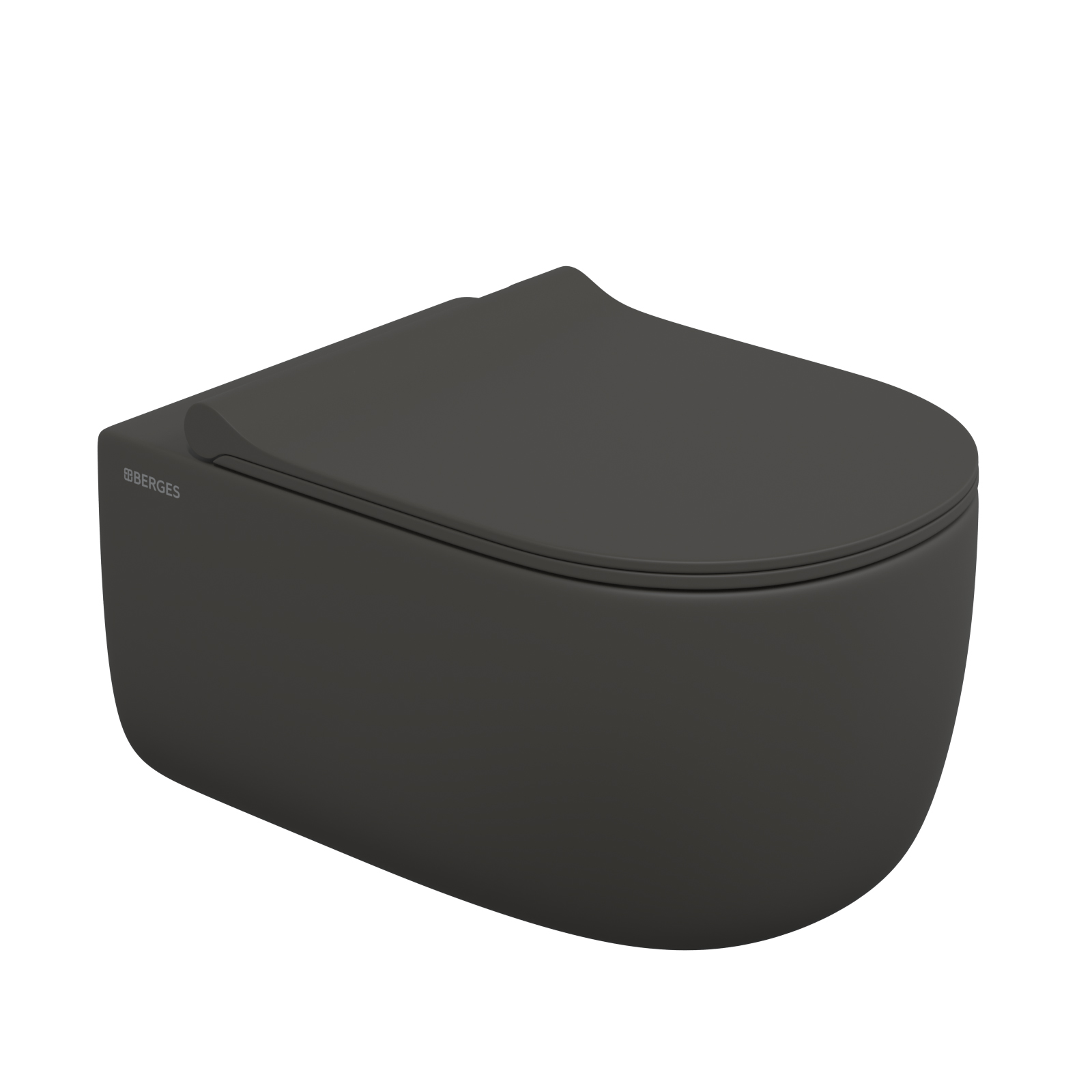 EGO XL, матовый антрацит, микролифт, быстросъёмное