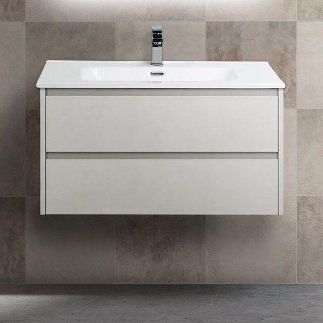 Тумба под раковину BelBagno Kraft 39 80 bianco opaco (KRAFT 39-800/390-2C-SO-BO)