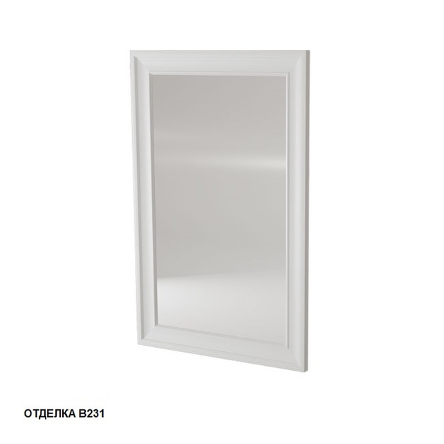 Зеркало Caprigo Ponza 60x90 см белая 13530-B231