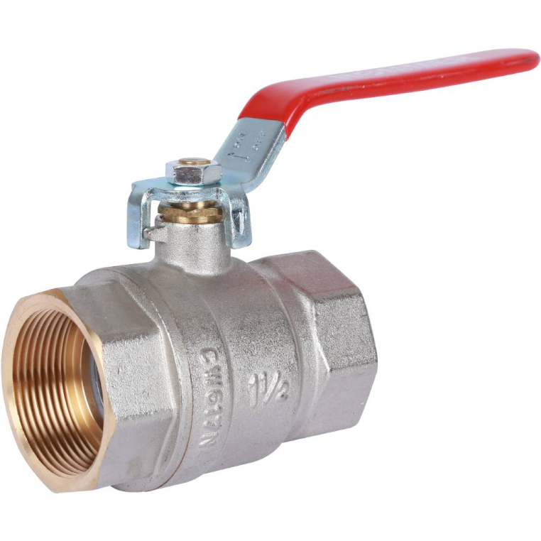 Шаровой кран ROMMER (RBV-0001-0110340) 1 1/2 ВН/ВН, ручка рычаг