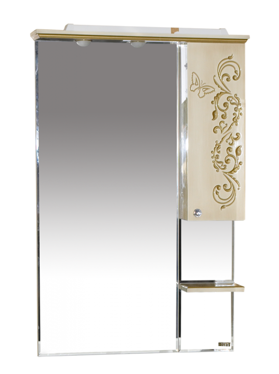 Зеркальный шкаф Misty Бабочка 115 Л-Баб04075-033СвП