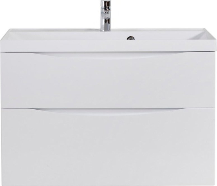 Тумба с раковиной BelBagno Marino H90 bianco lucido (MARINO-H60-900-2C-SO-BL-P+BB900/450-LV-MR-AST)