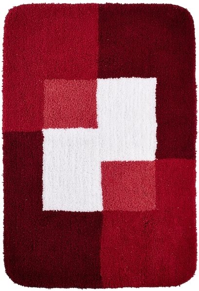Коврик для ванной Ridder Coins 60x90 7103306 красный