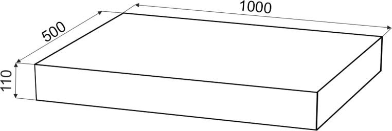 Мебель для ванной Stworki Ольборг 100 столешница дуб французский, без отверстий, с тумбой 50, с раковиной Vitra Water jewels
