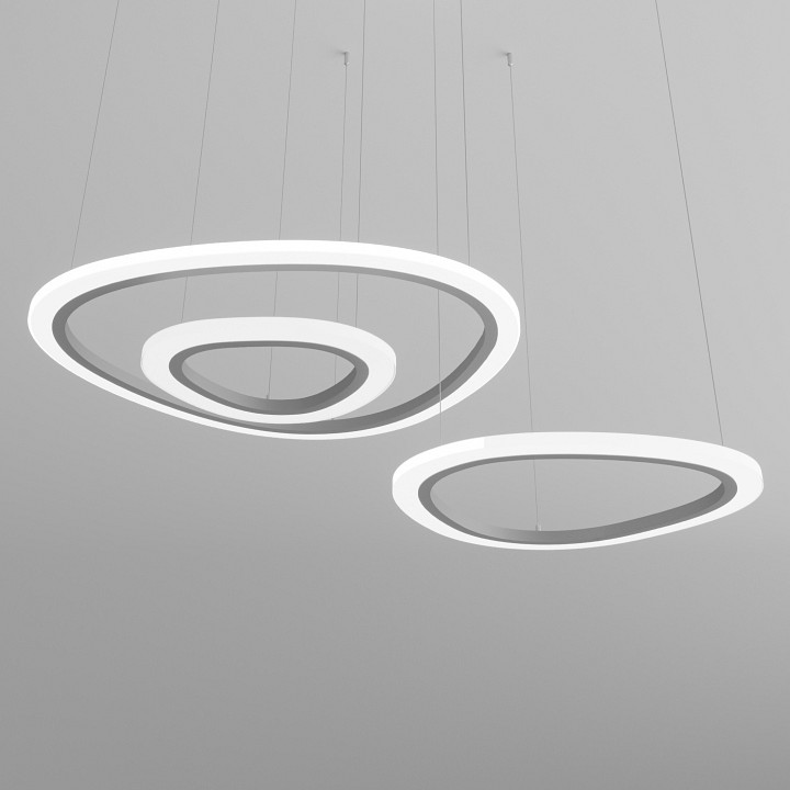 Подвесной светильник Eurosvet Leggero 90230/3 серебро