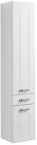 Шкаф-пенал Aquanet Рондо 35 см 00189159 белый