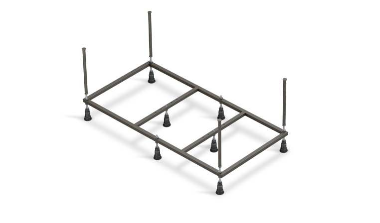 Каркас для ванны Cersanit Santana 140 см NEW (K-RW-SANTANA*140n)
