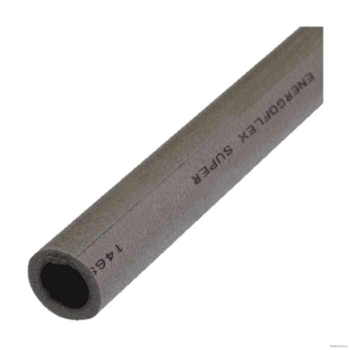 Трубка вспененный полиэтилен SUPER 114/25 L=2м Тмакс=95°C серый Energoflex EFXT114252SU