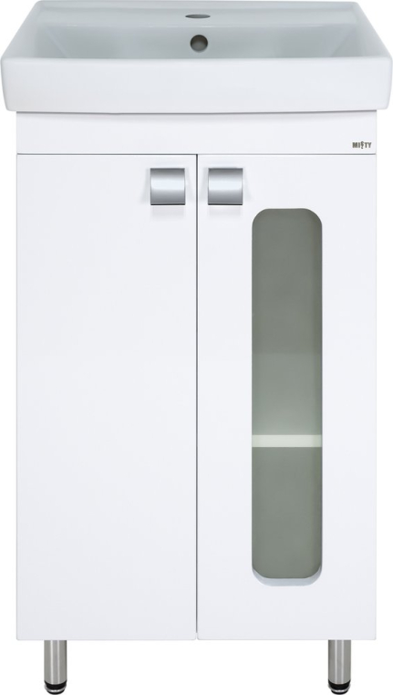 Тумба с раковиной Misty Урал 50 (Э-Ура-01050-021Н+БП-э000000550)