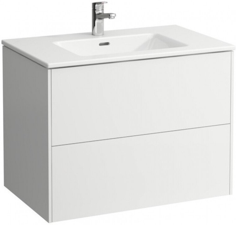 Тумба с раковиной Laufen Pro S 80x50 8.6496.1.260.104.1 белый глянец