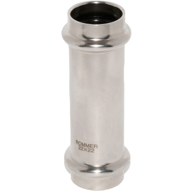 RSS-0019-000018 ROMMER Муфта надвижная ВПр, 18, из нержавеющей стали прессовой