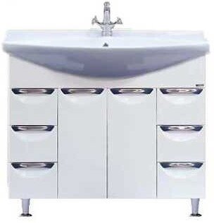 Тумба под раковину Misty Орхидея 100x70 П-Орх01105-0112Я