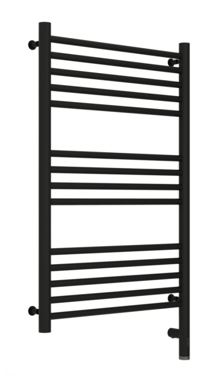 Электрический полотенцесушитель Сунержа Богема 3.0 прямая 800x500 МЭМ Пр. матовый черный (31-5805-8050)