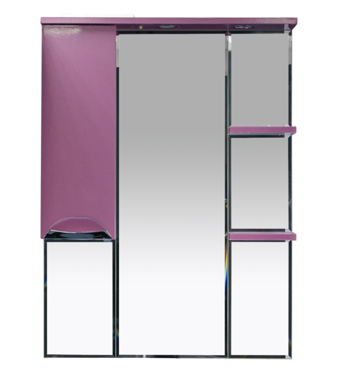 Зеркальный шкаф Misty Жасмин 75 П-Жас02075-122СвЛ