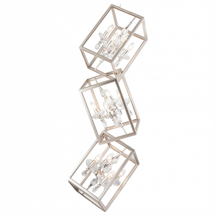 Подвесная люстра Lucia Tucci Inessa INESSA 3850.12 silver