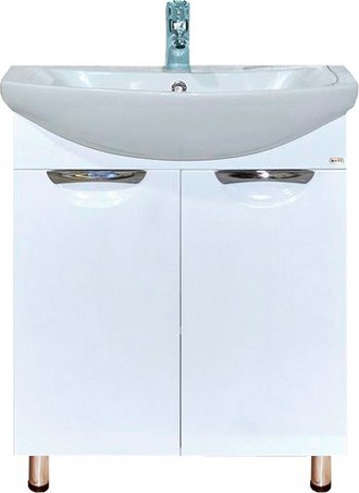 Тумба под раковину Misty Лаванда 70 Э-Лав01070-011Пр белая