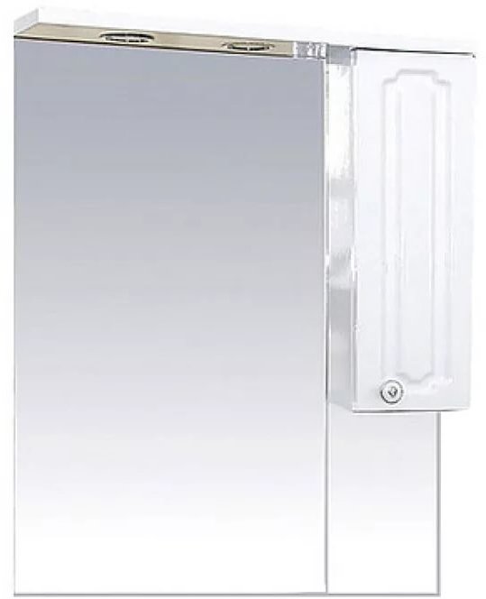 Зеркальный шкаф Misty Александра 75 П-Але04075-352СвП