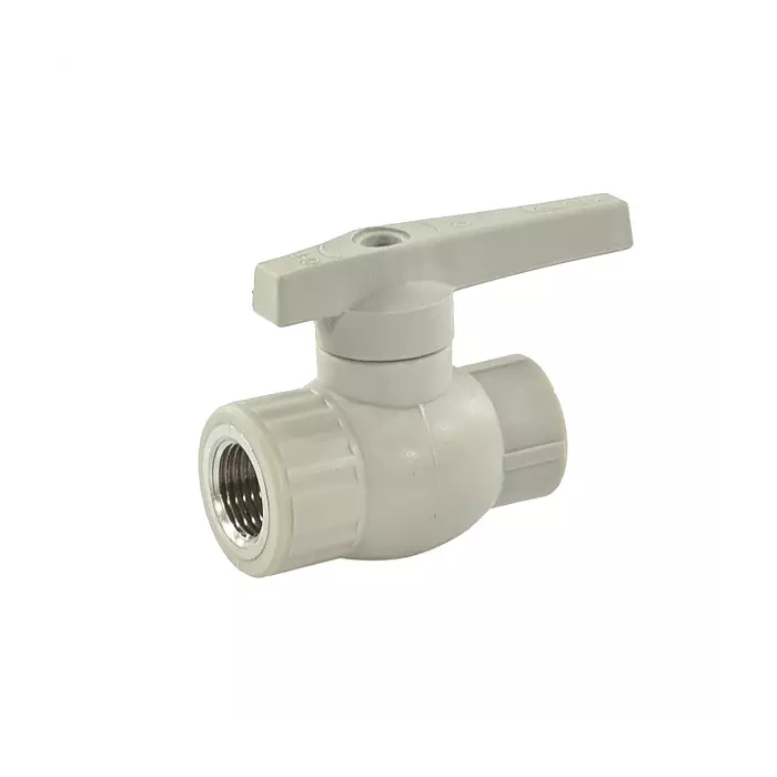Кран шаровой PP-R серый Дн 32х1" ВР VALFEX 10144132Г