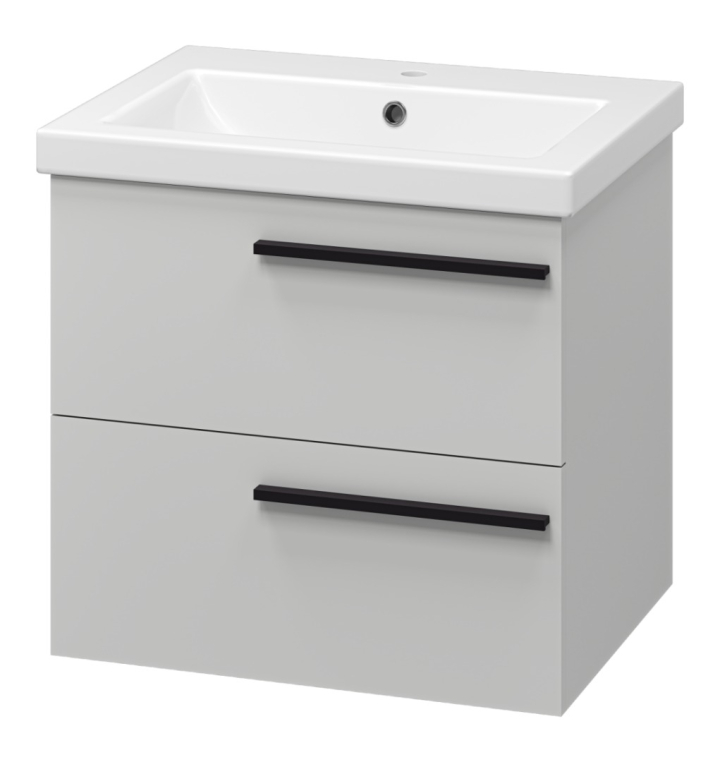 Тумба под раковину Misty Ненси 60 подвесная