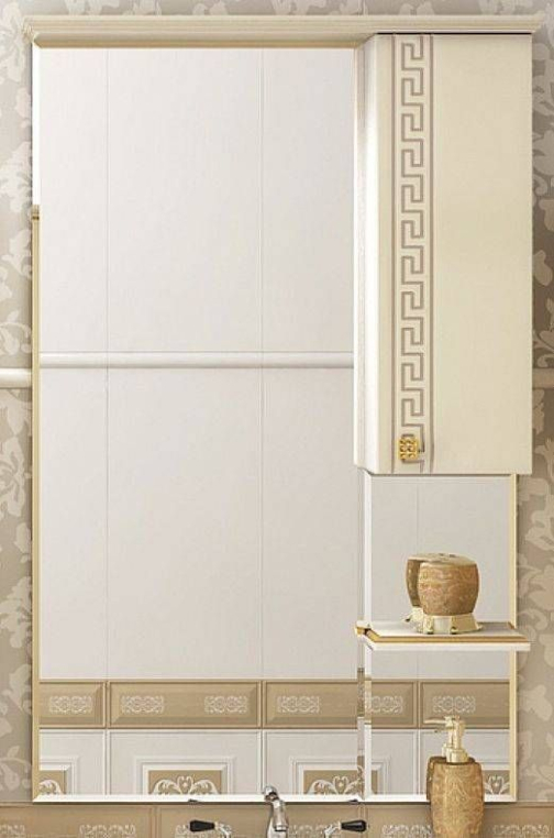 Зеркальный шкаф Misty Olimpia Lux 75 Л-Олл04075-033СвП