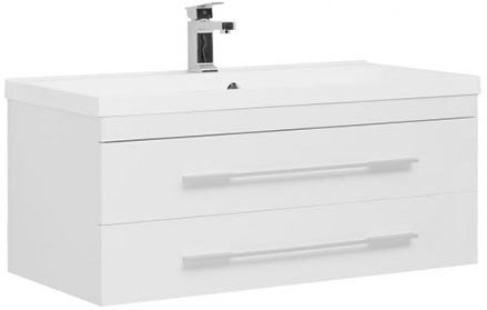 Тумба под раковину Aquanet Нота NEW 100 см 00171496 белая