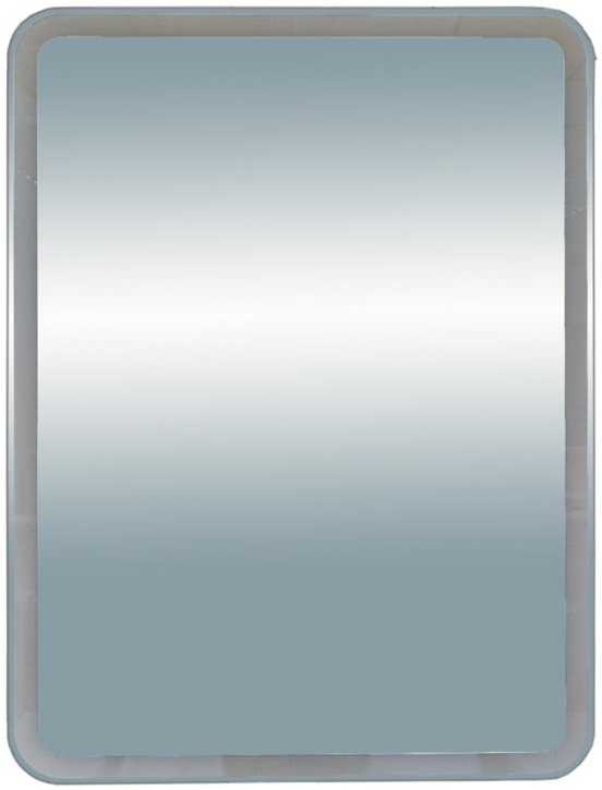 Зеркало Misty Неон 3 LED 60x80 сенсор на корпусе П-Нео060080-3ПРСНККУ