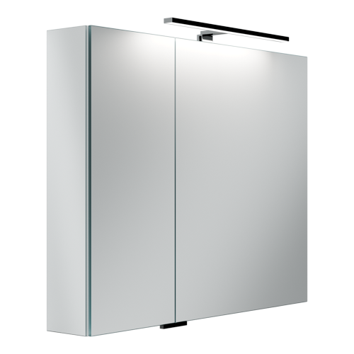 Зеркальный шкаф для ванной комнаты  SANCOS Hilton 900x148х740 мм, с LED подсветкой, арт .Z900