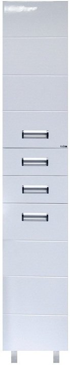 Шкаф-пенал Misty Селена 35 П-Сел05035-01БкП