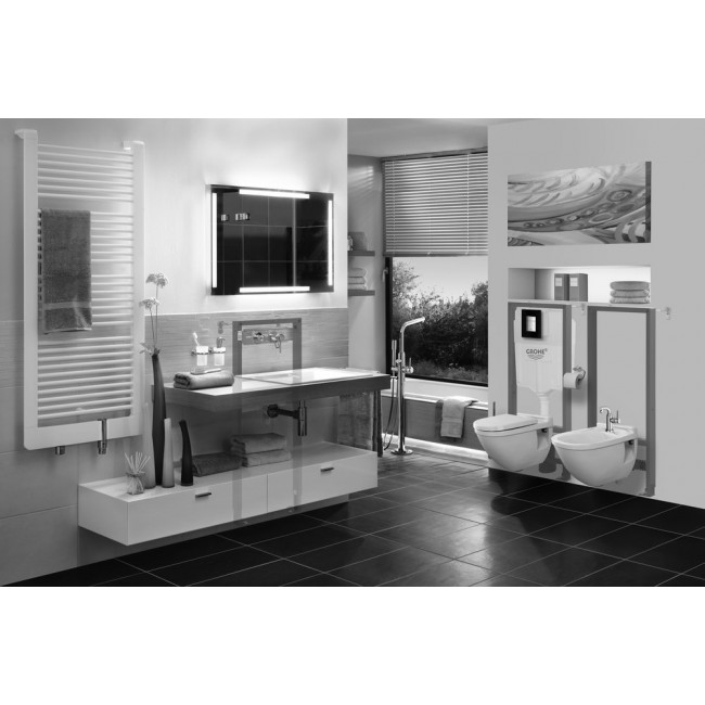 Инсталляция Grohe Rapid SL 38827000 для унитаза с клавишей смыва, хром