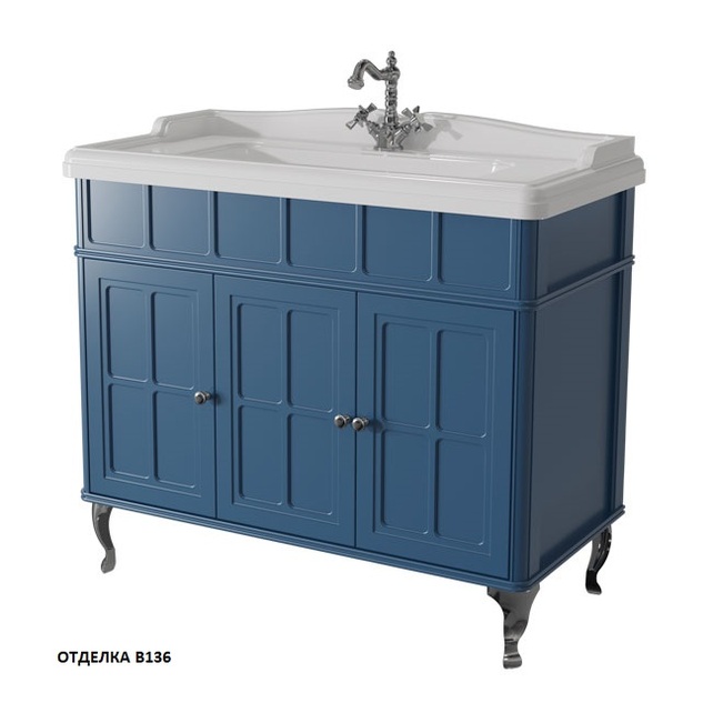 Тумба под раковину Caprigo Borgo 100 см blue 33414-B136