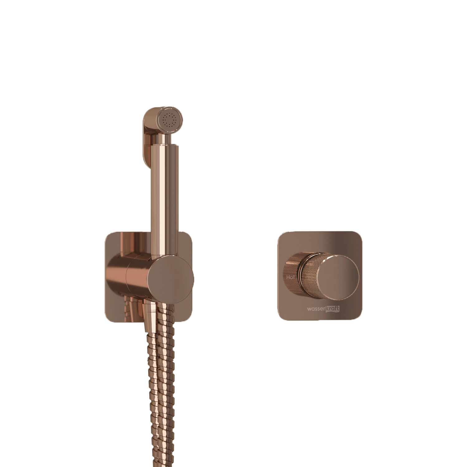 A8851.290.292.335 Встраиваемый комплект для биде со шлангом