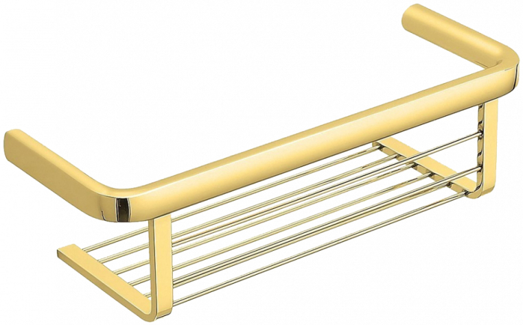 Полочка корзинка одинарная Colombo Lulu B6232.GOLD