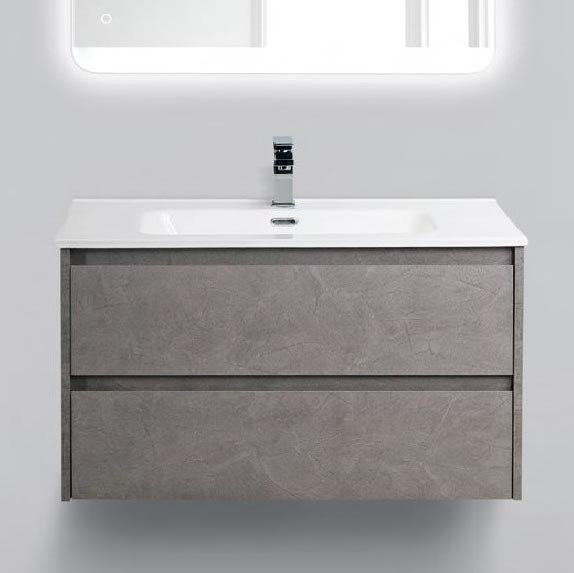 Тумба под раковину BelBagno Kraft 90 см KRAFT-900-2C-SO-PG Pietra Grigio
