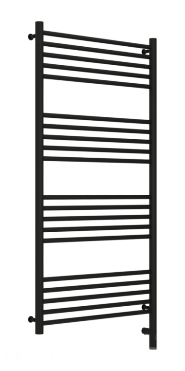 Электрический полотенцесушитель Сунержа Богема 3.0 прямая 1200x600 МЭМ Пр. матовый черный (31-5805-1260)