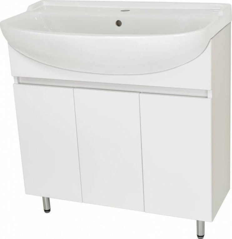 Тумба под раковину Misty Амур 80 напольная прямая