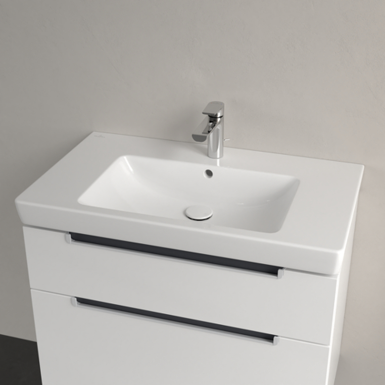 Pаковина Villeroy & Boch Subway 2.0 80x48 71758001 альпийский белый, с переливом, нешлифованный