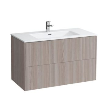 Тумба с раковиной Laufen Base 100x49 8.6496.2.262.104.1 светлый вяз