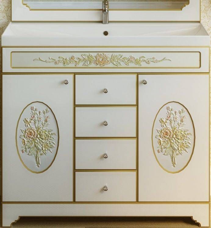 Тумба под раковину Misty Milano 90 Л-Мил01090-0334Я