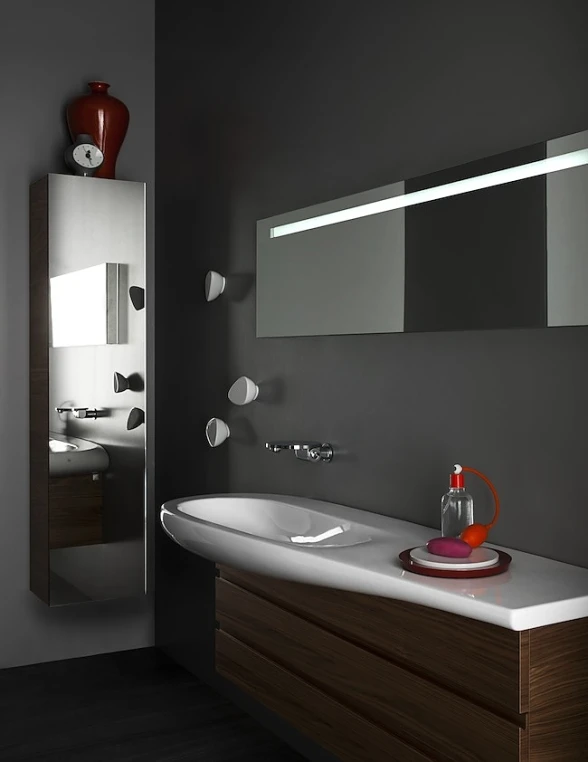Раковина-столешница Laufen IL Bagno Alessi 160x50 8.1497.1.400.104.1
