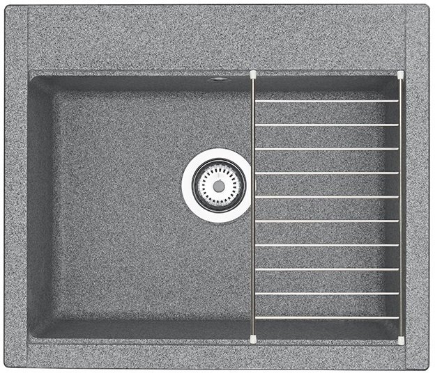 Мойка кухонная Aquaton Делия 60 серый 1A715232LD230