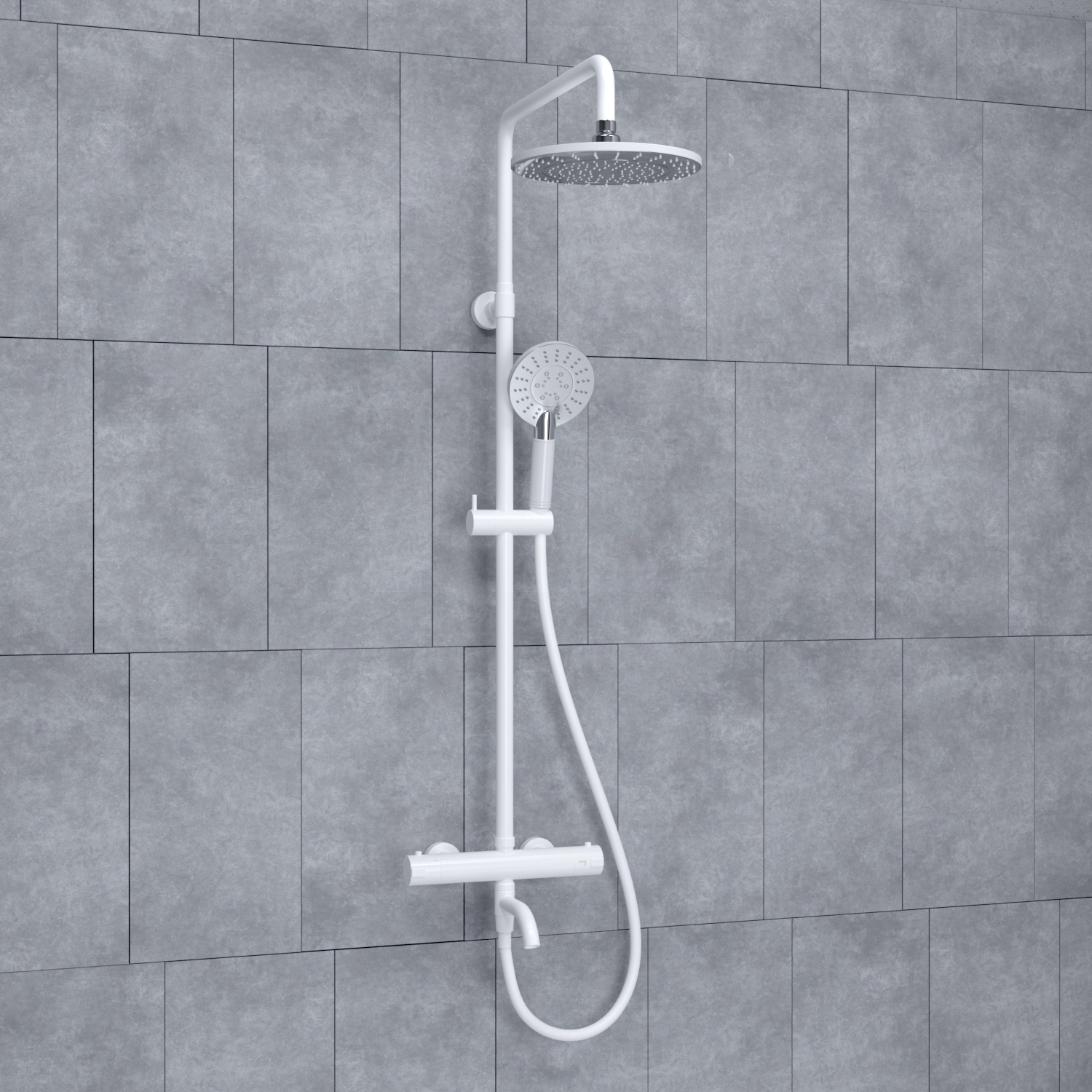 A188.067.058.WM Thermo Душевой комплект с термостатическим смесителем