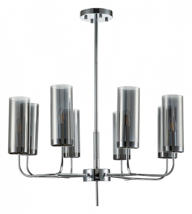 Люстра на штанге Indigo Balletto 13014/8R Chrome